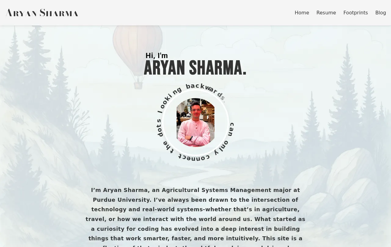 Preview of aryan's website